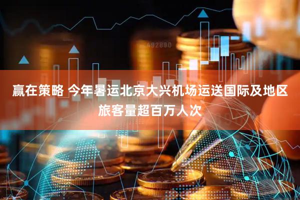 赢在策略 今年暑运北京大兴机场运送国际及地区旅客量超百万人次