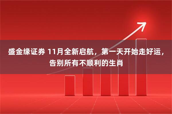 盛金缘证券 11月全新启航，第一天开始走好运，告别所有不顺利的生肖