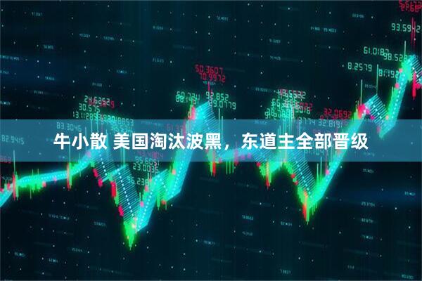 牛小散 美国淘汰波黑，东道主全部晋级